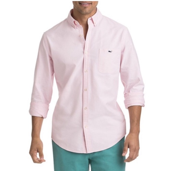 Vineyard Vines Other - Men's Vineyard Vines Pink Button-Down Shirt Size Large